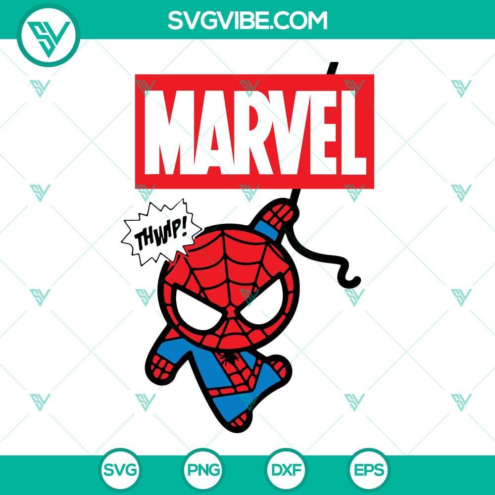 Spiderman SVG, Marvel SVG, Spider Man SVG Spiderman SVG file with Marvel Spider Man images for digital crafting projects.