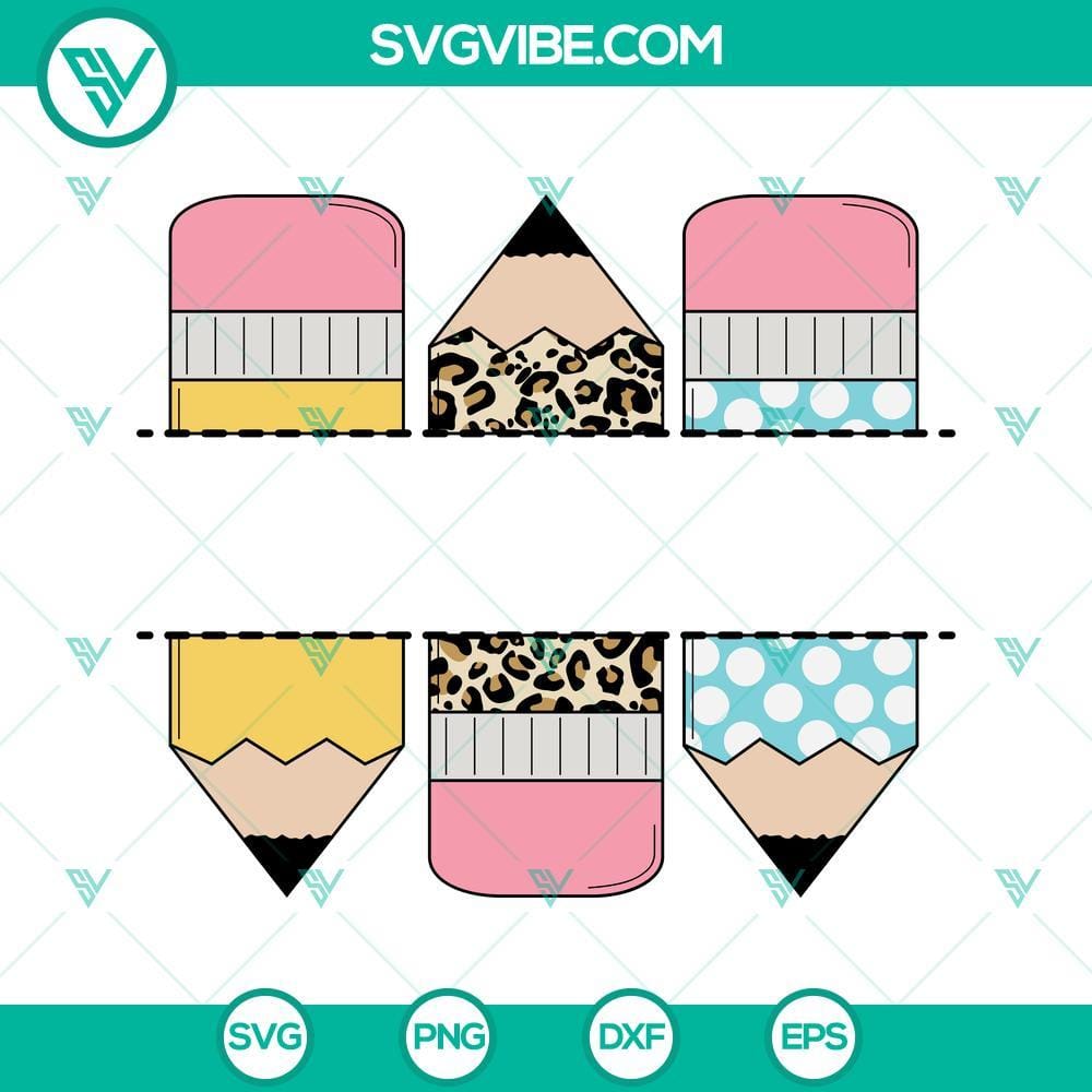 split-pencil-monogram-svg-pencil-name-label-frame-svg-back-to-school-svg-leopard-pencil-svg-cutting-file-5-mockup.jpg Split pencil monogram and name label frames SVG images for crafting and personalizing projects.