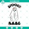 Spooky Babe Cute Ghost SVG Images with Autumn and Halloween Themes, Ideal for Crafting Projects.