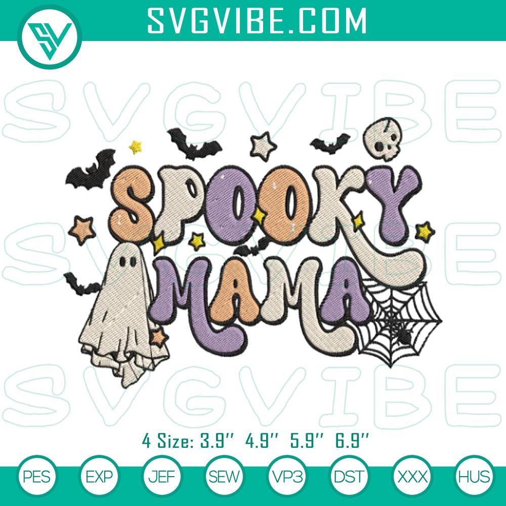 Spooky Mama Embroidery Designs Spooky Mama Halloween embroidery machine designs with festive patterns for crafting.