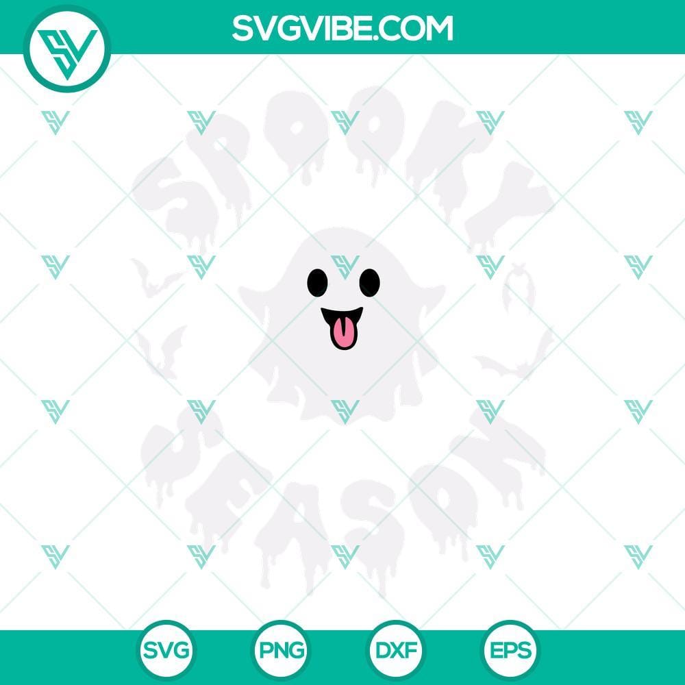 spooky-season-svg-ghost-cute-svg-halloween-svg-halloween-shirt-svg-file-for-cricut-silhouette-7-mockup.jpg Spooky Season Ghost Cute SVG perfect for Halloween shirts, with a cute and friendly ghost design. Ideal for Halloween crafts and projects.
