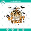 Leopard print pumpkin design SVG for Halloween decorations, with spooky vibes. Download PNG DXF EPS cut files.