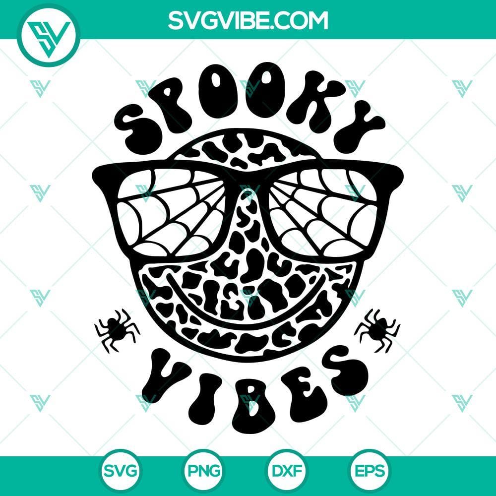 spooky-vibes-svg-bundle-smile-sunglasses-happy-halloween-svg-png-dxf-eps-cricut-silhouette-1-mockup.jpg Spooky Vibes SVG Bundle with Halloween smiley face sunglasses, includes SVG and PNG files for crafts and designs.