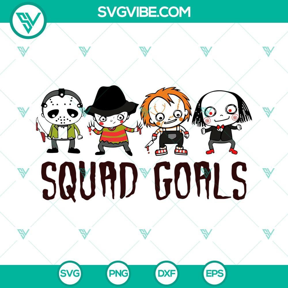 squad-goals-scary-horror-characters-svg-horror-squad-goals-svg-horror-movie-killers-halloween-svg-2-mockup.jpg Squad Goals Scary Horror Characters SVG images for download featuring a group of frightening horror characters. Perfect for Halloween projects.