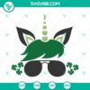 St Patrick's Day SVG bundle featuring lucky, gnome, and leprechaun designs for download. Great for holiday crafting projects.