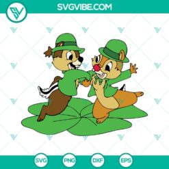 St Patricks Day Disney SVG Images Bundle, Lucky Clover SVG File, Disney 5