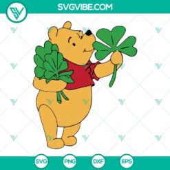 St Patricks Day Disney SVG Images Bundle, Lucky Clover SVG File, Disney 7