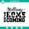 Stallions Homecoming 2022 SVG images for Cricut and Silhouette, featuring a variety of formats like DXF, EPS, and PNG.