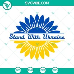 "Stand with Ukraine charity SVG design, showing support for Ukraine. Patriotism inspired Ukraine flag colors."