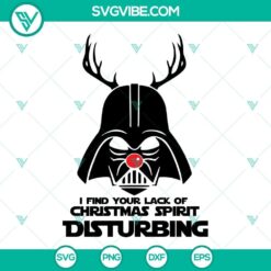 Star Wars Christmas SVG bundle featuring Storm Trooper Merry Sithmas design. Festive Sith-themed digital files for crafting.