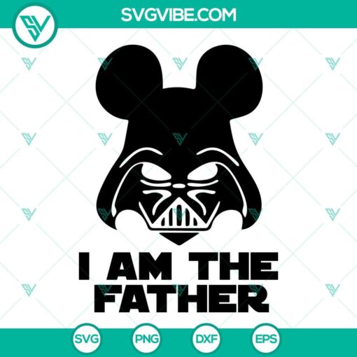 Star Wars family mouse ears SVG bundle includes Stormtrooper mother design - ideal for crafting projects.