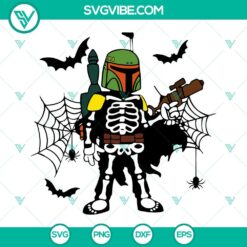 Star Wars Halloween SVG Image Bundle, Spooky SVG File, Trick Or Treat SVG Files, 6