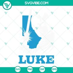 Luke Skywalker Star Wars poster design in SVG format, featuring Luke Skywalker and Star Wars elements. Ideal for posters and crafts.