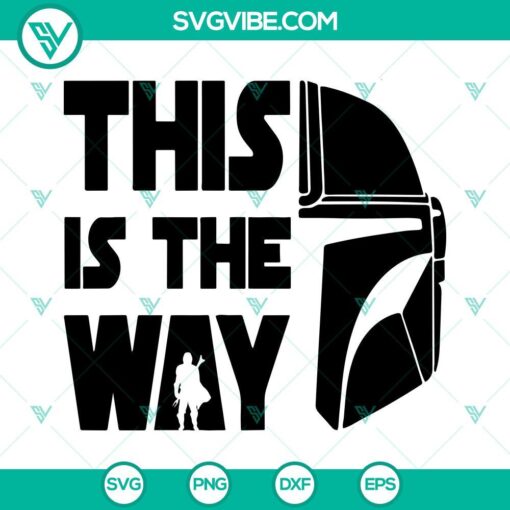 Star Wars Mandalorian SVG file bundle featuring Mandalorian helmet design. Great for Star Wars fans and craft projects.