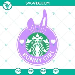 Starbucks Logo Easter SVG Image Bundle, Hello Spring SVG Download, Starbucks 5