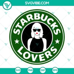 Starbucks lovers Taylor Swift and Swiftie Starbucks logo SVG files, great for Taylor Swift fans and coffee enthusiasts.