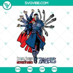 Doctor Strange 2 SVG download with Stephen Strange in a dynamic pose, perfect for fan artworks or craft projects.