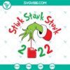 Stink Stank Stunk 2022 Christmas Inflation Gas Price SVG, PNG, DXF design download for digital products.