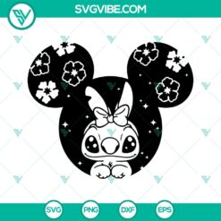 Stitch And Angel Mickey Ears SVG Images Bundle, Lilo And Stitch SVG Image, 6