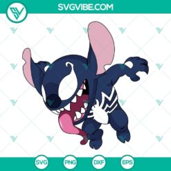 Stitch As Venom SVG Image Bundle, Stitch Venom SVG Files, Stitch SVG Images, Venom 2