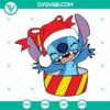 Stitch Christmas gifts SVG designs with PNG, DXF, and EPS files for crafting.