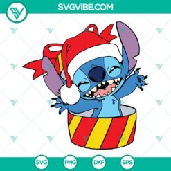 Stitch Christmas gifts SVG designs with PNG, DXF, and EPS files for crafting.