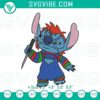 Chucky embroidery design featuring spooky Stitch doll, horror file for stitching.