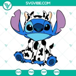 Stitch Cow SVG File, Stitch SVG Image Clipart, Cow SVG Download File Digital Download