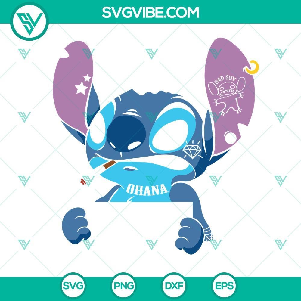 Stitch Gang SVG, Lilo And Stitch SVG PNG DXF EPS Cricut Stitch Gang Lilo And Stitch SVG file for Cricut, PNG, DXF, EPS format download, ideal for crafting projects.