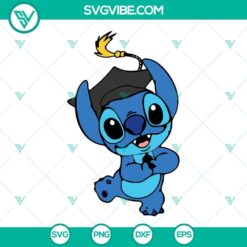 Stitch Graduation SVG File Bundle, Stitch School SVG Files, Class of 2023 4