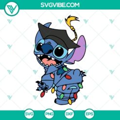 Stitch Graduation SVG File Bundle, Stitch School SVG Files, Class of 2023 5