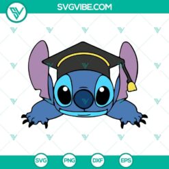 Stitch Graduation SVG File Bundle, Stitch School SVG Files, Class of 2023 6