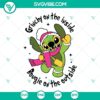Stitch Grinchy and Bougie SVG featuring trendy design elements for craft enthusiasts.
