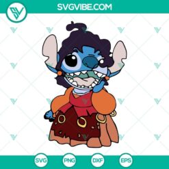 Stitch Hocus Pocus SVG with Witches Sisters for Halloween - Downloadable Halloween themed SVG file featuring witches from Hocus Pocus.