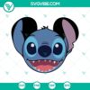 Stitch Mickey Head SVG files with Mouse Ears design in PNG, DXF, EPS formats - digital download for crafting.