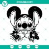 Stitch Mouse Ears SVG and Ohana SVG Files for Disney Lilo and Stitch fans, available for download in PNG format.