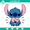 Stitch Peso Pluma Heart SVG Files, Cute Peso Pluma design with SVG, PNG, DXF, and EPS formats for crafts and projects.