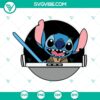 Stitch Star Wars themed SVG images bundle for Cricut Silhouette - PNG, DXF, EPS cut files, featuring popular characters.