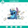 Stitch, Scrump, and Lilo SVG files bundle for Disney-themed crafting projects.