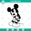Stoned Mickey Mouse SVG with Weed Patterns for Marijuana Enthusiasts - PNG DXF EPS Files