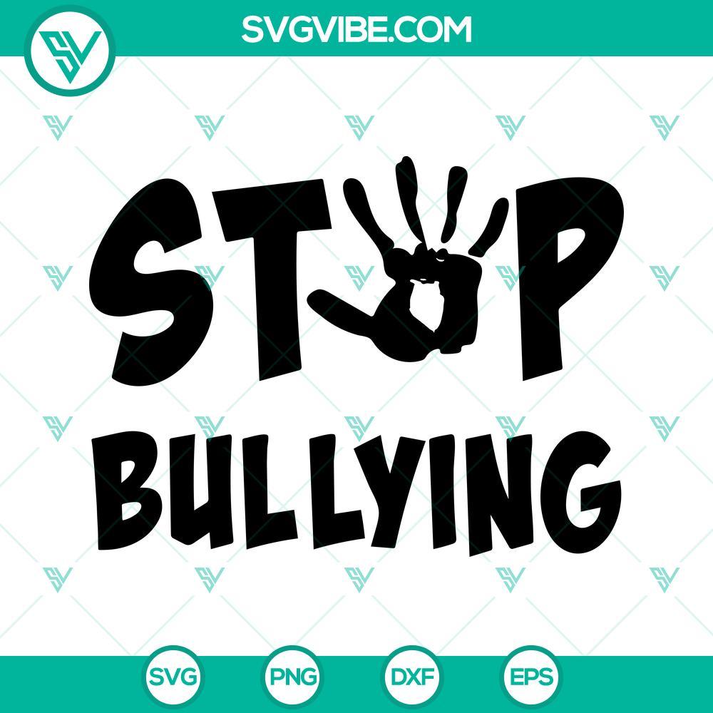 Stop Bullying SVG, Anti Bullying SVG, Unity Day SVG Stop Bullying SVG design with Anti Bullying and Unity Day themes, suitable for download as SVG files.