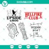 Stranger Things 4 SVG bundle featuring Hellfire Club and Eddie Munson character designs. Downloadable images for projects.