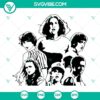 Stranger Things characters SVG images featuring Eleven, Mike, and more. Download Stranger Things SVG file for your projects.