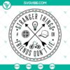 Stranger Things SVG files with "Friends Don't Lie" design for Cricut, in PNG, DXF, EPS formats. Ideal for crafts and DIY projects.