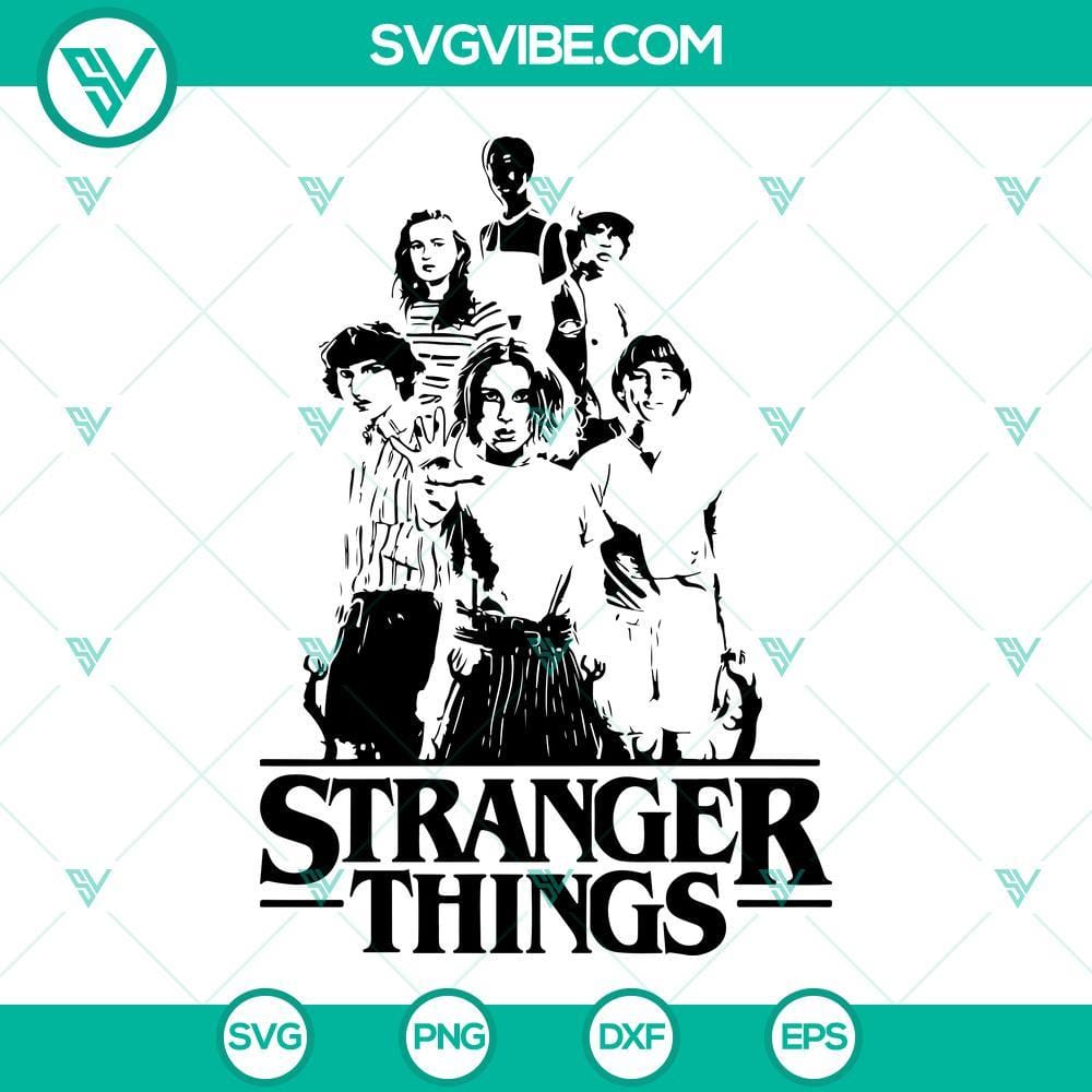 stranger-things-svg-stranger-things-characters-svg-stranger-things-vector-clipart-svg-png-dxf-eps-10-mockup.jpg Stranger Things SVG download featuring characters designs, ideal for DIY projects.