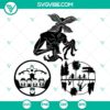 Stranger Things SVG Downloads featuring Friends and Demogorgon SVG Files for crafting projects and fan art.