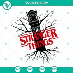 Stranger Things inspired SVG clock design for Cricut with Vecna theme in PNG, SVG, DXF, and EPS formats. Perfect for sci-fi fans.