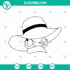 Sun hat black woman SVG bundle with Melanin girl and Afro woman designs, diverse SVG images for crafting.