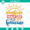 Sunshine and hurricane SVG design for Cricut, in PNG, DXF, EPS formats.