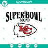 Super Bowl Bound 2023 SVG featuring Kansas City Chiefs Champions design, ideal for sports fans, digital products, and more.